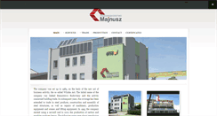 Desktop Screenshot of majnusz.pl